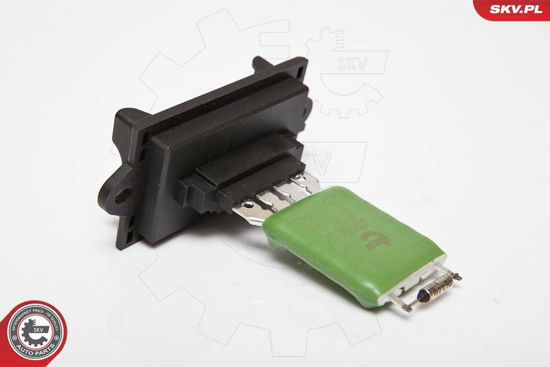 Resistor, interior blower